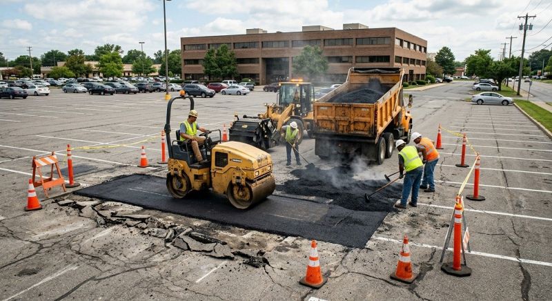 Parking Lot Repair in Fort Smith, AR